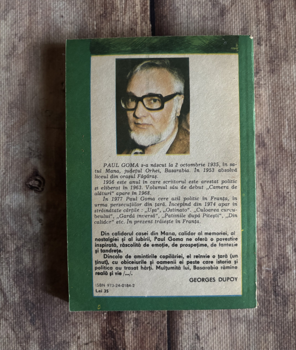 Paul Goma - Din Calidor. O copilărie basarabeană. [2]