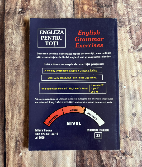 Jake Allsop - Essential English. Engleză pentru toți. English Grammar Exercises. [2]