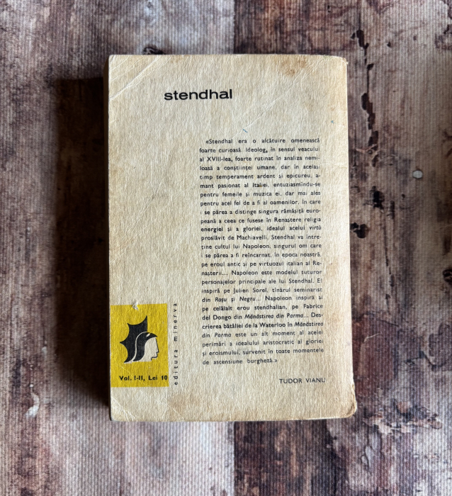 Stendhal - Mănăstirea din Parma. Vol II. [2]