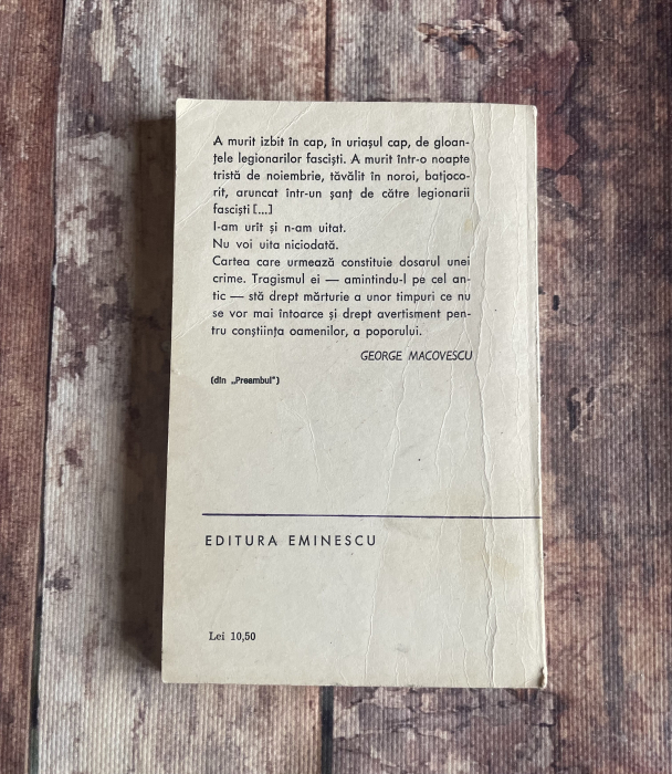 Mihai Stoian - Moartea unui savant: N. Iorga [2]