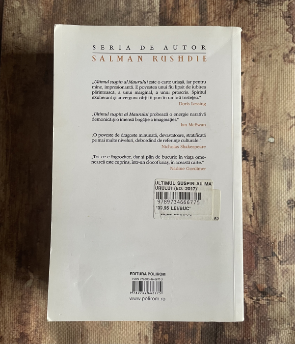 Salman Rushdie - Ultimul suspin al Maurului [2]