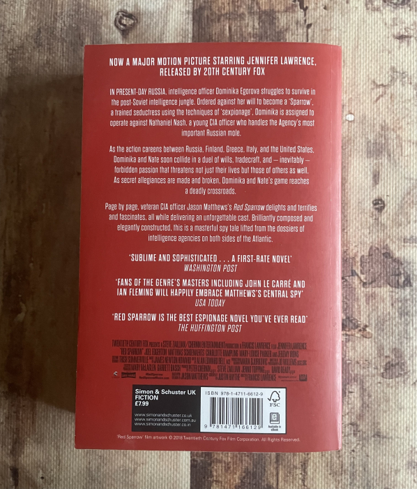 Jason Matthews - Red Sparrow [2]