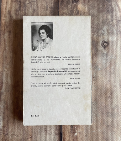 Elena Zafira Zanfir - Legendă și trandafiri [1]