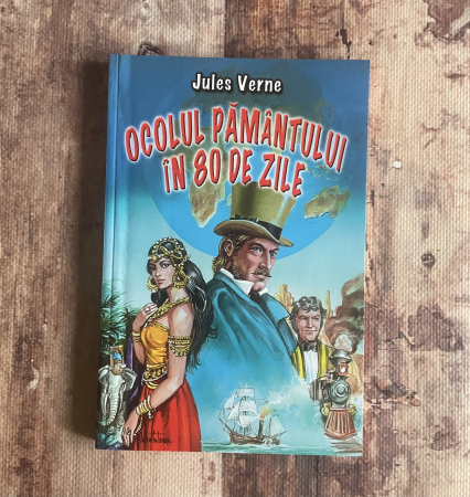 Cărți pentru copii - Jules Verne - Ocolul pământului în 80 de zile