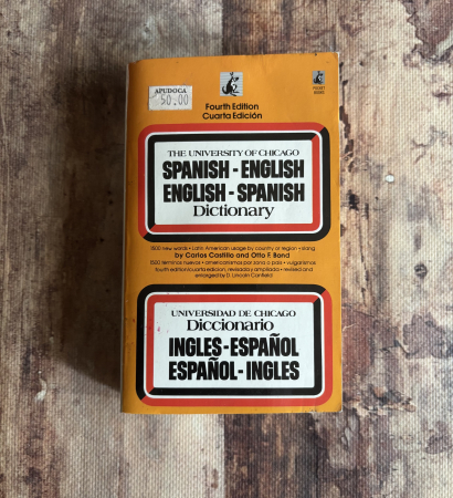 Toate produsele - Carlos Castillo, Otto F. Bond - The University of Chicago spanish-english english-spanish Dictionary