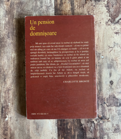 Charlotte Bronte - Un pension de domnișoare [1]