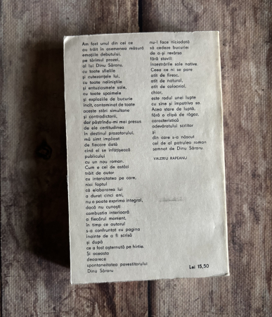 Dinu Săraru - Dragostea și revoluția. Cei care plătesc cu viața. [1]