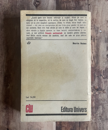 Gustave Flaubert - Educația sentimentală [1]