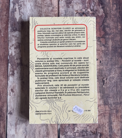 Mihail Sadoveanu - Povestiri și nuvele [1]
