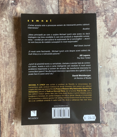 Michael Patrick Lynch - Internetul nostru. Știm mai mult, înțelegem mai puțin. [1]
