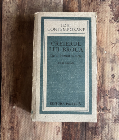 Toate produsele - Carl Sagan - Creierul lui Broca. De la pământ la stele.