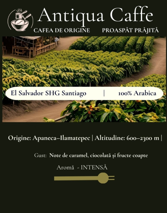 El Salvador SHG EP Santiago – Cafea de origine 100% Arabica | Antiqua Caffe [2]