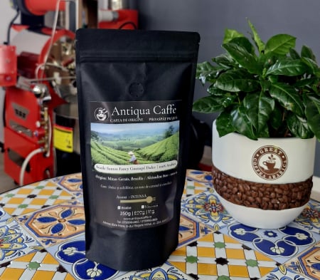 Produse - Brasile Santos Fancy Guaxupé Dulce – Cafea de origine 100% Arabica | Antiqua Caffe