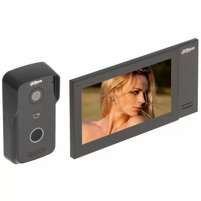 Kit videinterfon TCP/IP cu control acces, Dahua [2]