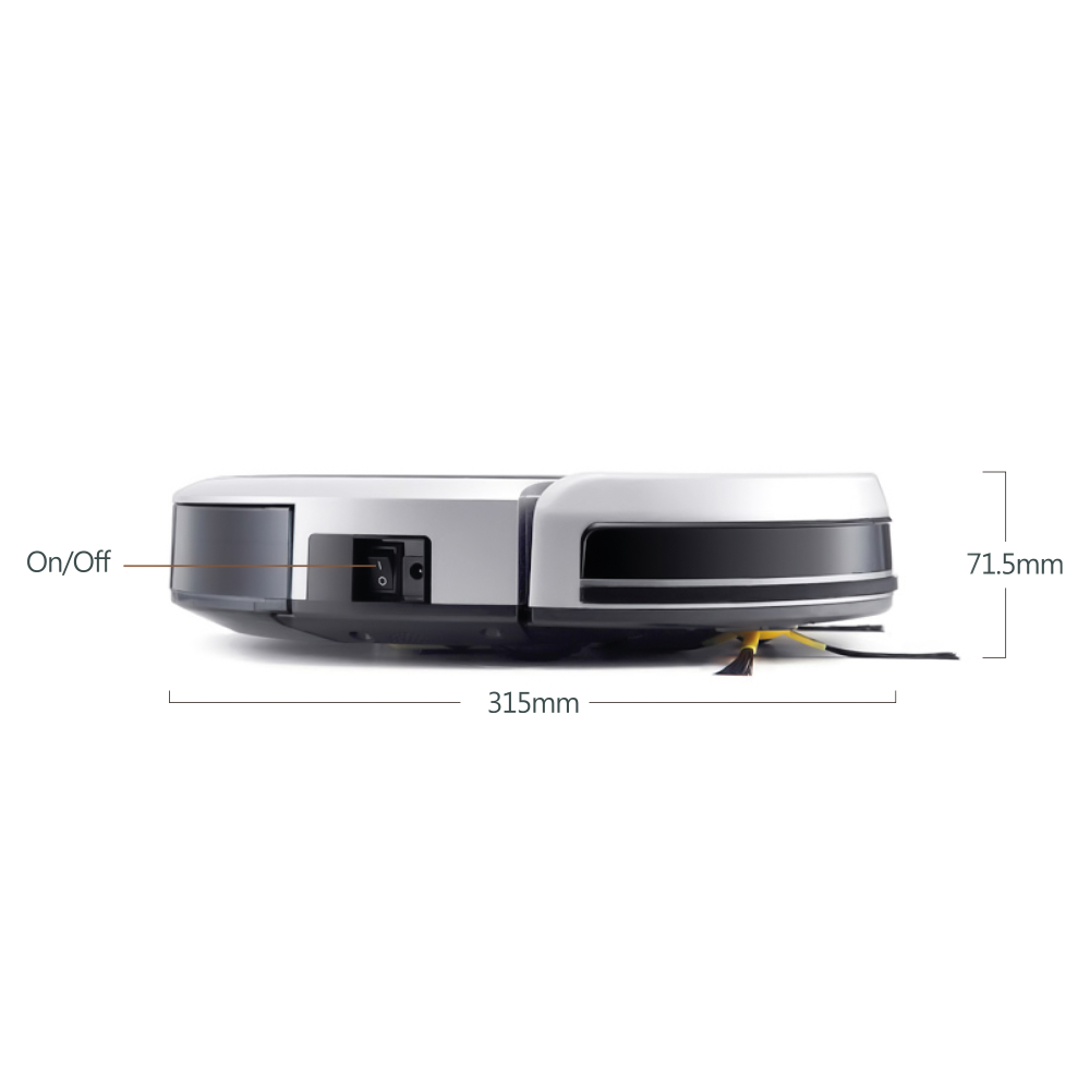 Robot Aspirator inteligent  Cleaner WiFi, 30W, control si programare [2]