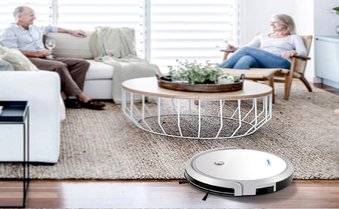 Robot Aspirator inteligent  Cleaner WiFi, 30W, control si programare [7]