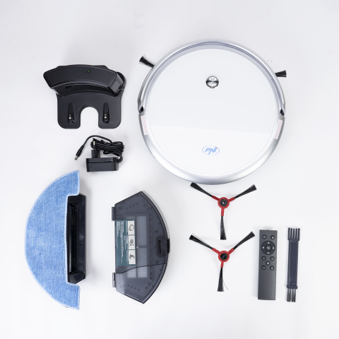 Robot Aspirator inteligent  Cleaner WiFi, 30W, control si programare [4]