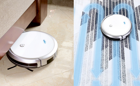 Robot Aspirator inteligent  Cleaner WiFi, 30W, control si programare [6]