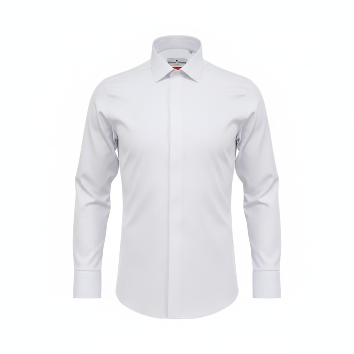 Camasa alba manseta butoni Antonio Assante [2]