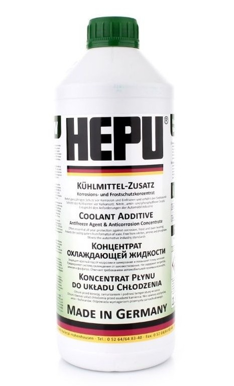 Antigel concentrat Hepu 1,5L VERDE [1]