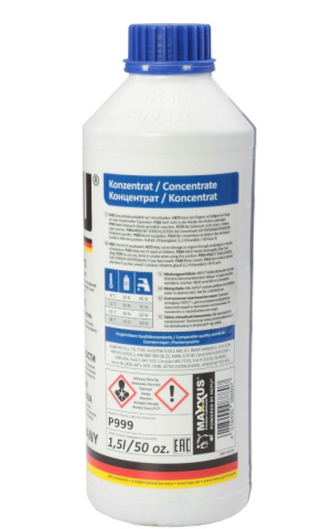 ANTIGEL CONCENTRAT HEPU 1,5L  G11 ALBASTRU [1]