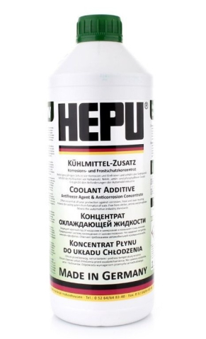 ANTIGEL - Antigel concentrat Hepu 1,5L VERDE