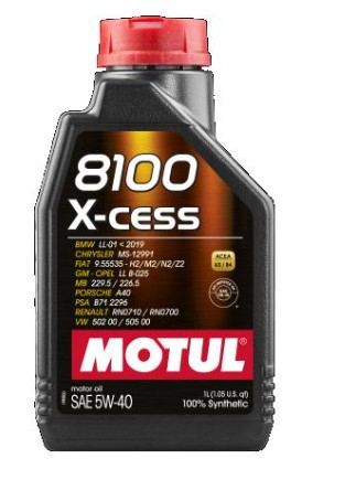 ULEI MOTOR - MOTUL 8100 X-CESS 5W-40 1L