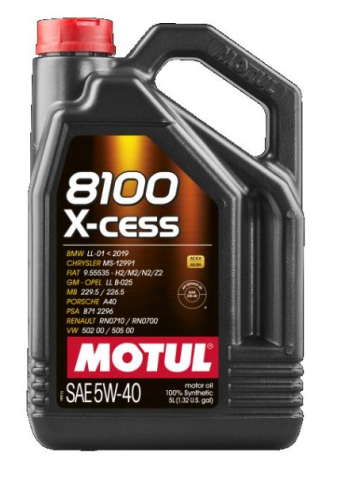 ULEI MOTOR - MOTUL 8100 X-CESS 5W-40 5L