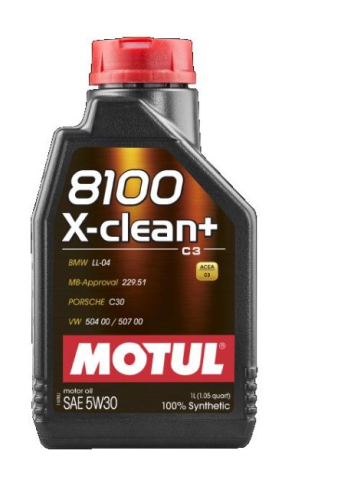 ULEI MOTOR - MOTUL 8100 X-CLEAN+ 5W-30 1L