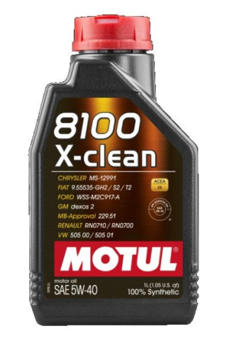 ULEI MOTOR - MOTUL 8100 X-CLEAN 5W-40 1L