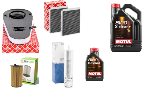 PACHET REVIZIE STANDARD - Pachet revizie BMW  SERIA 5 (F10) 2.0 diesel