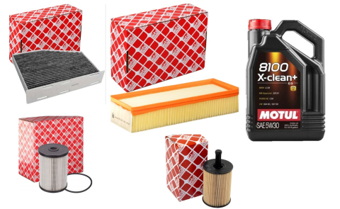 PACHET REVIZIE STANDARD - Pachet revizie pentru grupul VAG - VW AUDI SKODA SEAT -