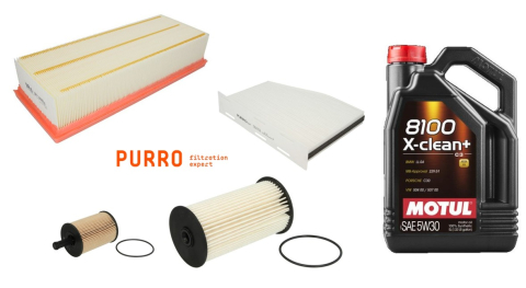 PACHET REVIZIE STANDARD - Pachet revizie VAG - PURRO/MOTUL