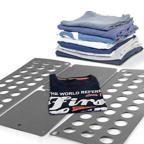 Dispozitiv  împăturire haine, pliabil, gri, 60x70 cm [2]