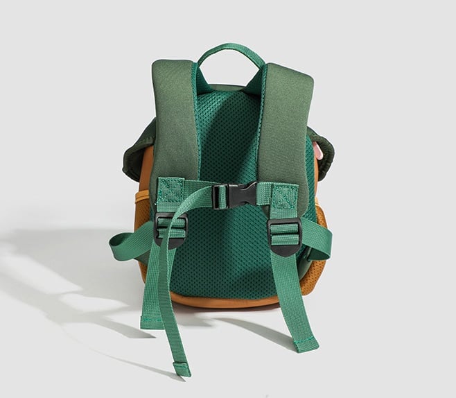 Ghiozdan pentru copii, polyester, ușor, bretele căptușite, centură de siguranță, 2+ ani [9]