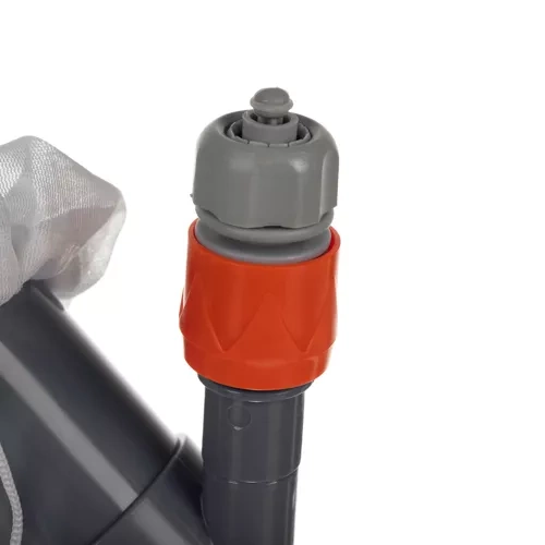 Set 2 în 1 pentru curățare piscină – Aspirator cu apă + plasă, telescopic, 120 cm, reutilizabil [8]