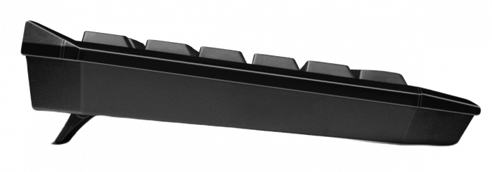 Tastatură cu fir KX 356 C, layout QWERTY, USB, neagră, compatibilă PC/laptop [3]