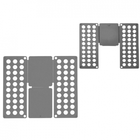 Dispozitiv  împăturire haine, pliabil, gri, 60x70 cm [4]