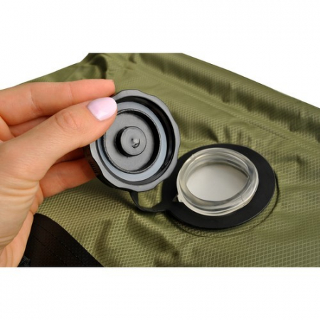 Duș solar portabil 20L cu termometru și buzunare, încălzire apă cu energie solară, camping, grădină, excursii [12]