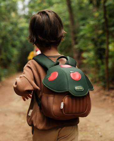 Ghiozdan pentru copii, polyester, ușor, bretele căptușite, centură de siguranță, 2+ ani [1]