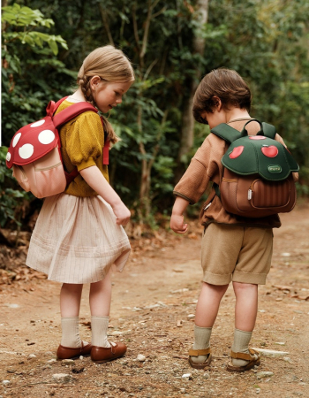 Ghiozdan pentru copii, polyester, ușor, bretele căptușite, centură de siguranță, 2+ ani [3]