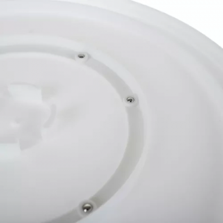 Platou rotativ pentru tort + 3 spatule decorative – suport cu picior detașabil, 28 cm, alb [3]