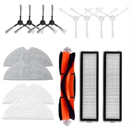 Curatenie - Set accesorii pentru aspirator robot Dreame D9/L10 Pro, perii laterale, filtre hepa, lavete