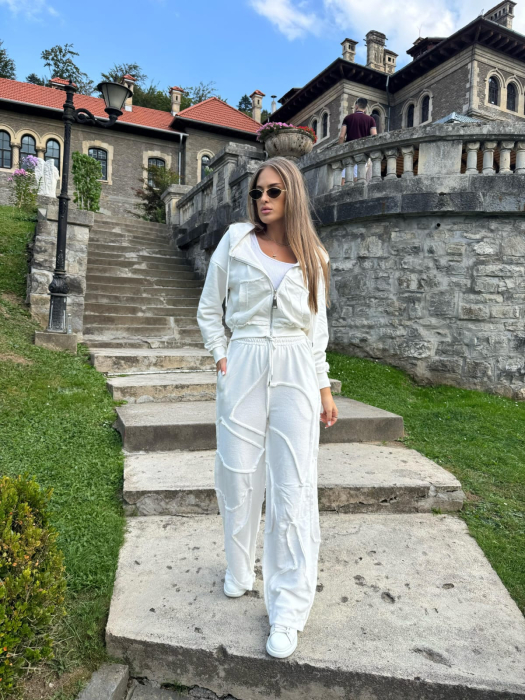 Compleu Eclipse Alb Două Piese [1]