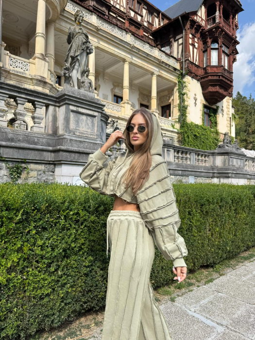 Compleu Gravity Kaki Două Piese [2]