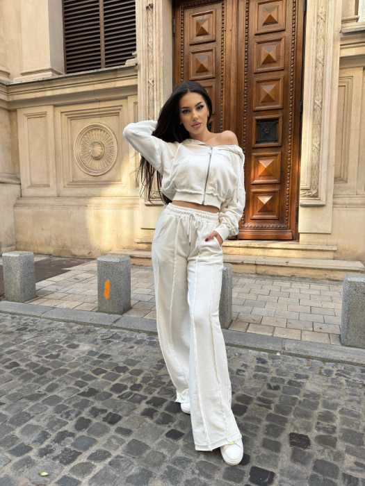 Compleu Vibe Alb Două Piese [1]