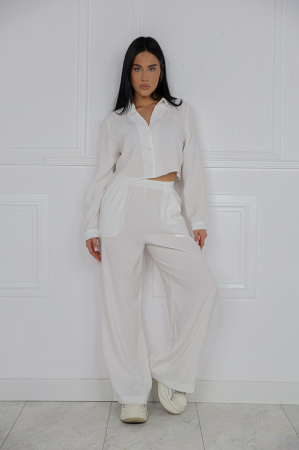 Compleuri - compleu-dama-alb-ayana-set-2-piese