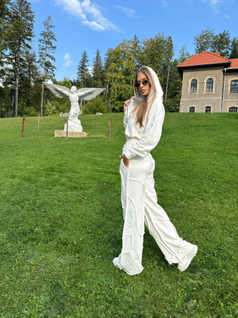 Compleu Eclipse Alb Două Piese [2]