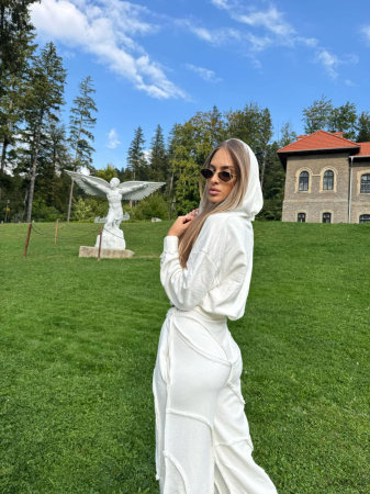 Compleu Eclipse Alb Două Piese [1]