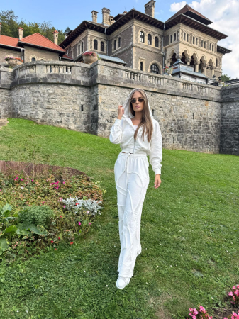 Compleu Eclipse Alb Două Piese [3]